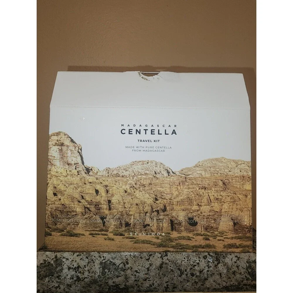 SKIN1004 Madagascar Centella Travel Kit, 5 Piece Set-Korean Cosmetics Msrp $30